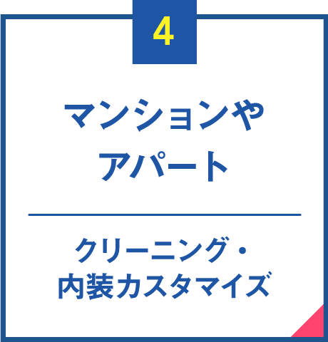 【４】マンションやアパート[リフォーム／内装プロデュース]